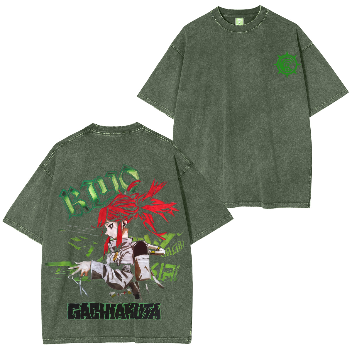 Gachiakuta Riharu Unisex Washed T-Shirt