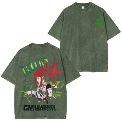 Gachiakuta Riharu Unisex Washed T-Shirt