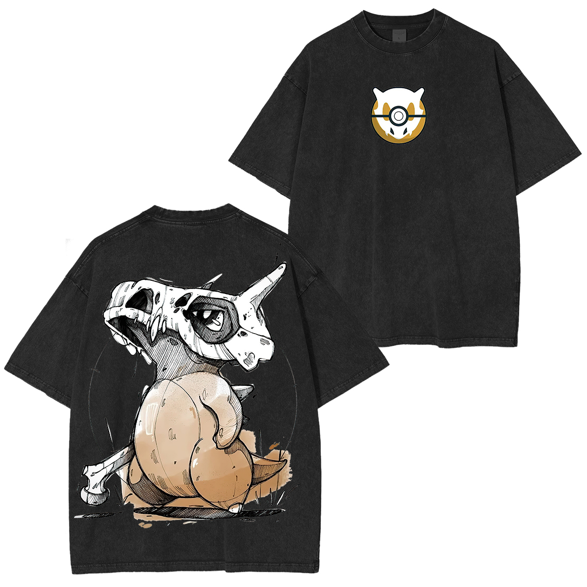 Pokémon Cubone Unisex Washed T-Shirt