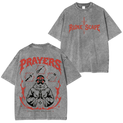 Runescape Legion Go Printed Unisex Oversized T-Shirt