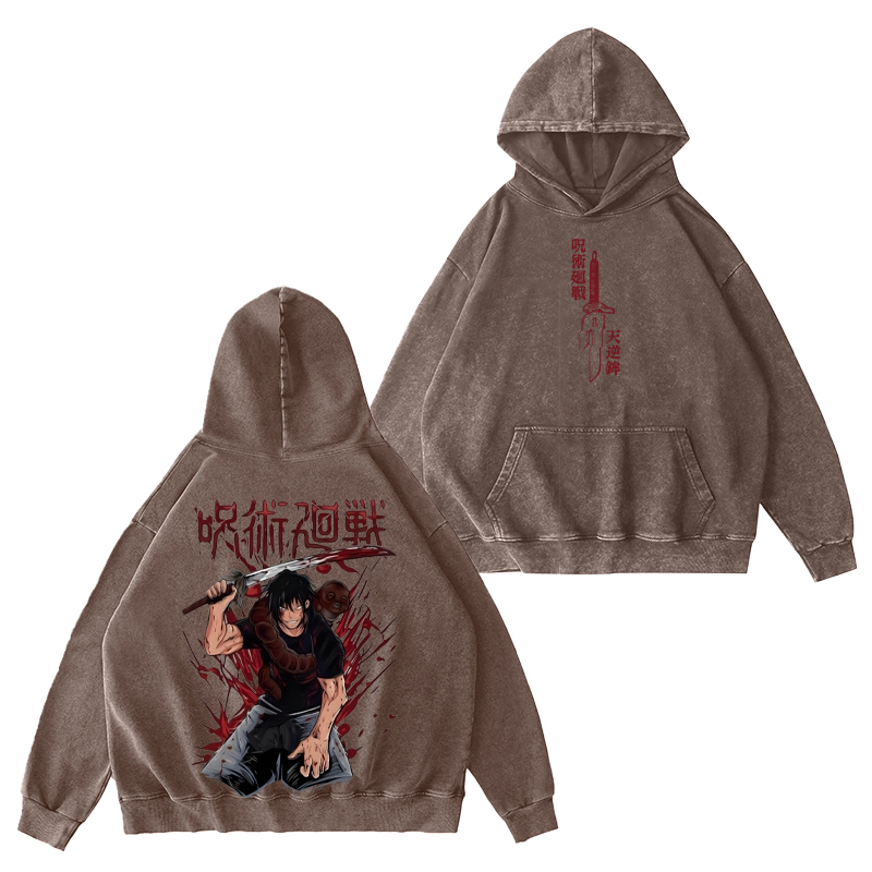 Jujutsu Kaisen Toji Fushiguro Unisex Washed T-Shirt