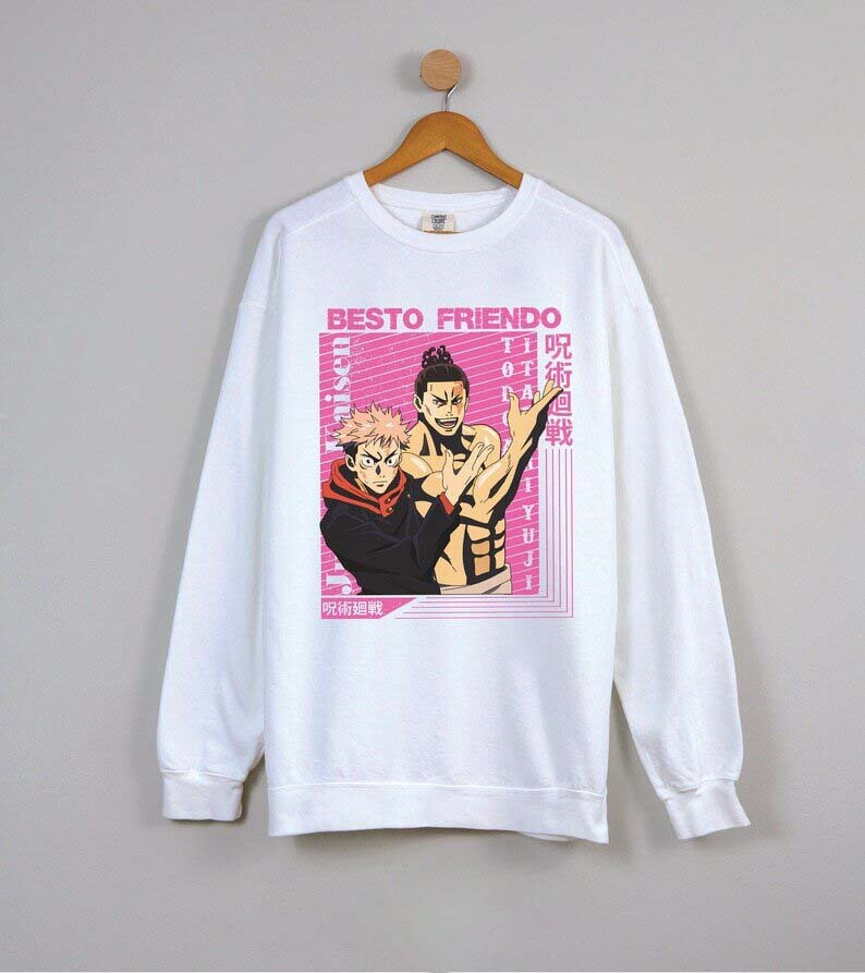 Besto Friendo Jujutsu Kaisen Printed Unisex Sweatshirt
