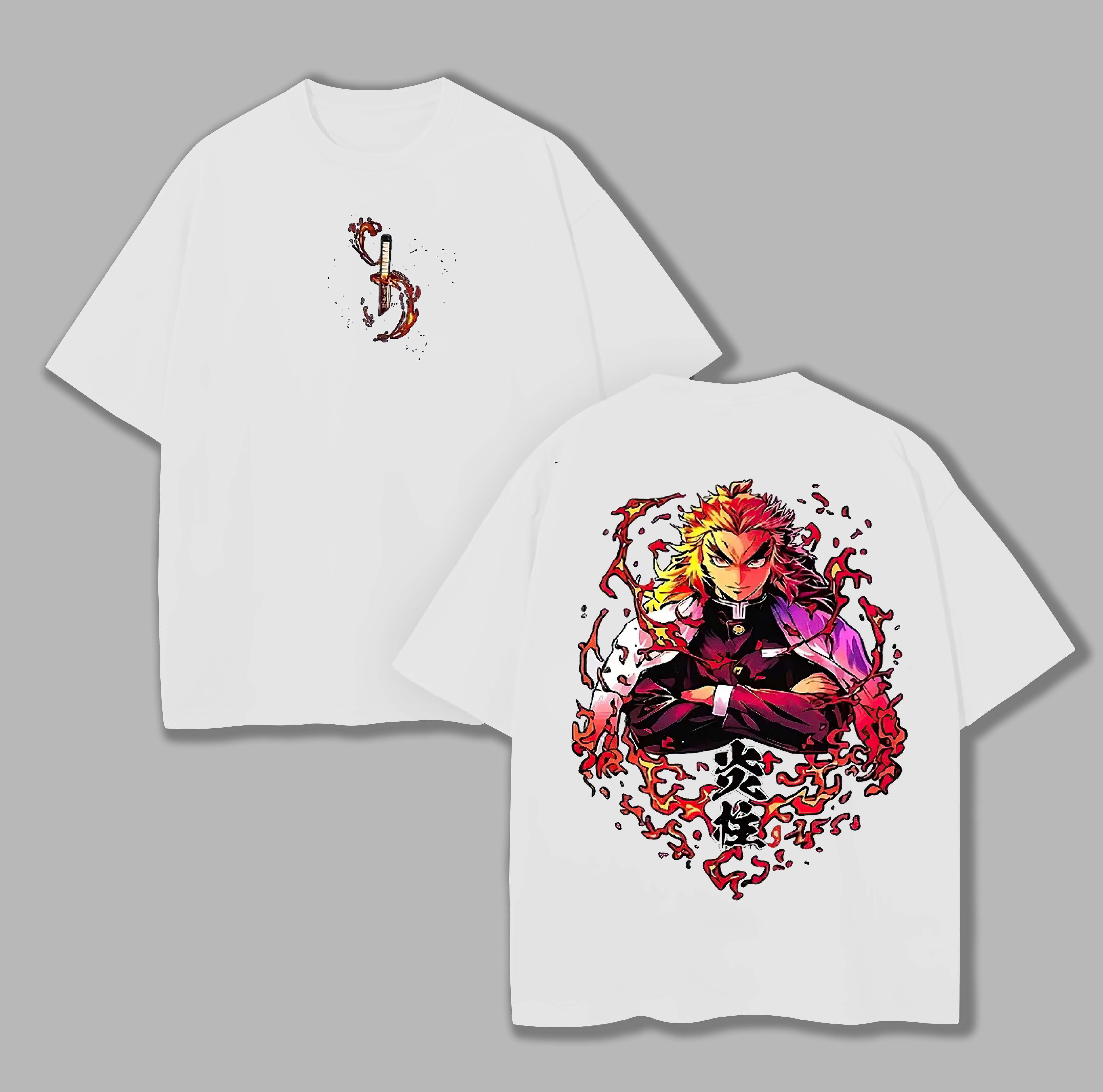 Rengoku Kyoujurou Demon Slayer Printed Unisex T-shirt