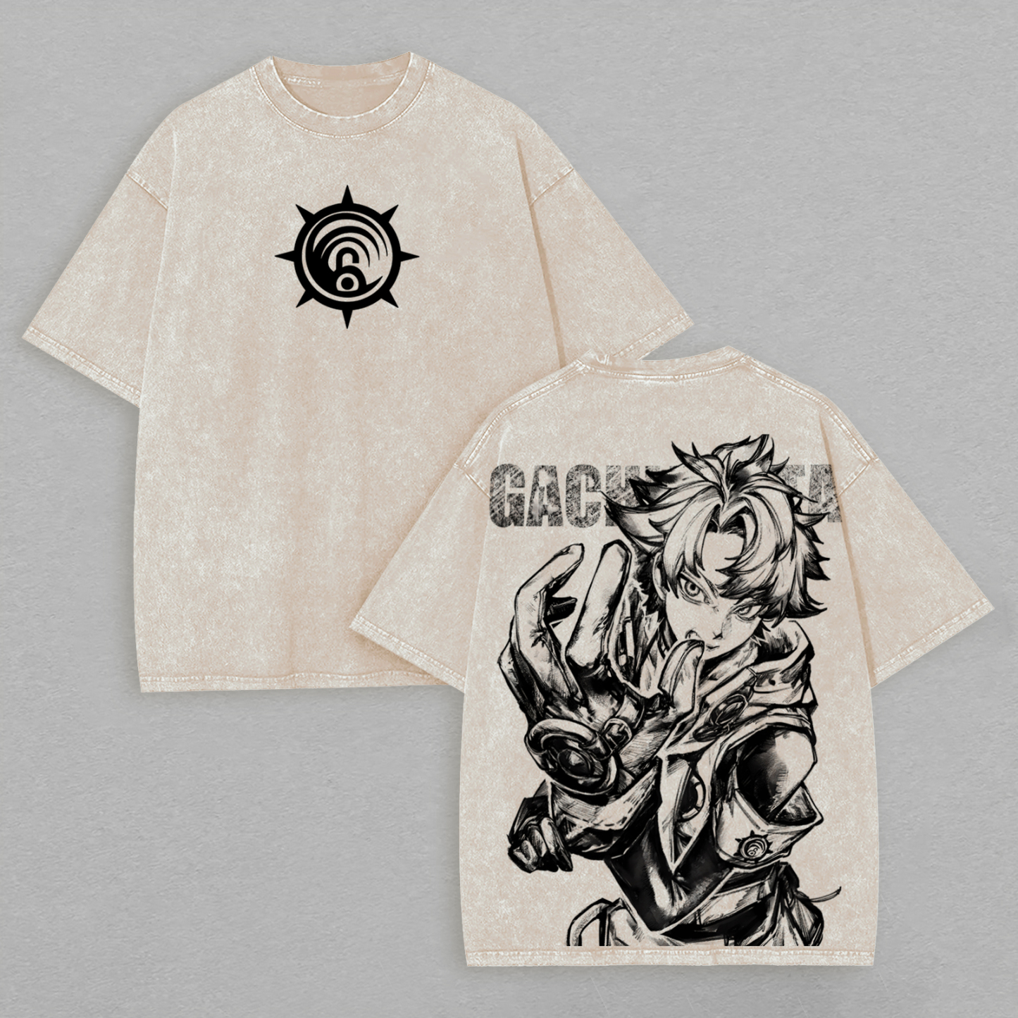 Gachiakuta Printed Unisex Washed T-Shirt