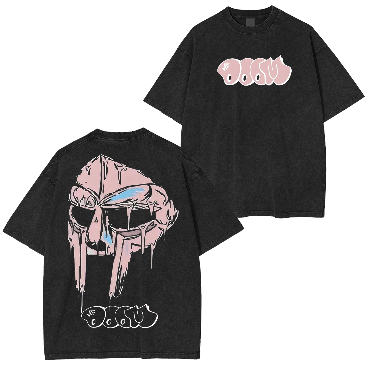 MF Doom Rap Unisex Washed T-Shirt