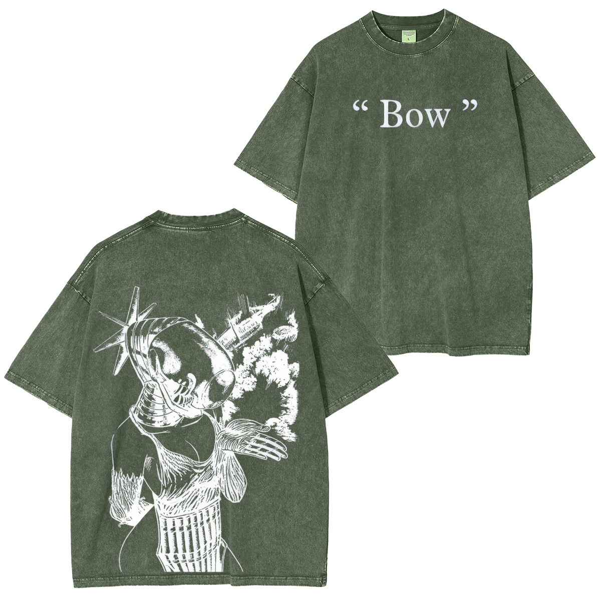 Chainsaw Man Quanxi Unisex Washed T-Shirt