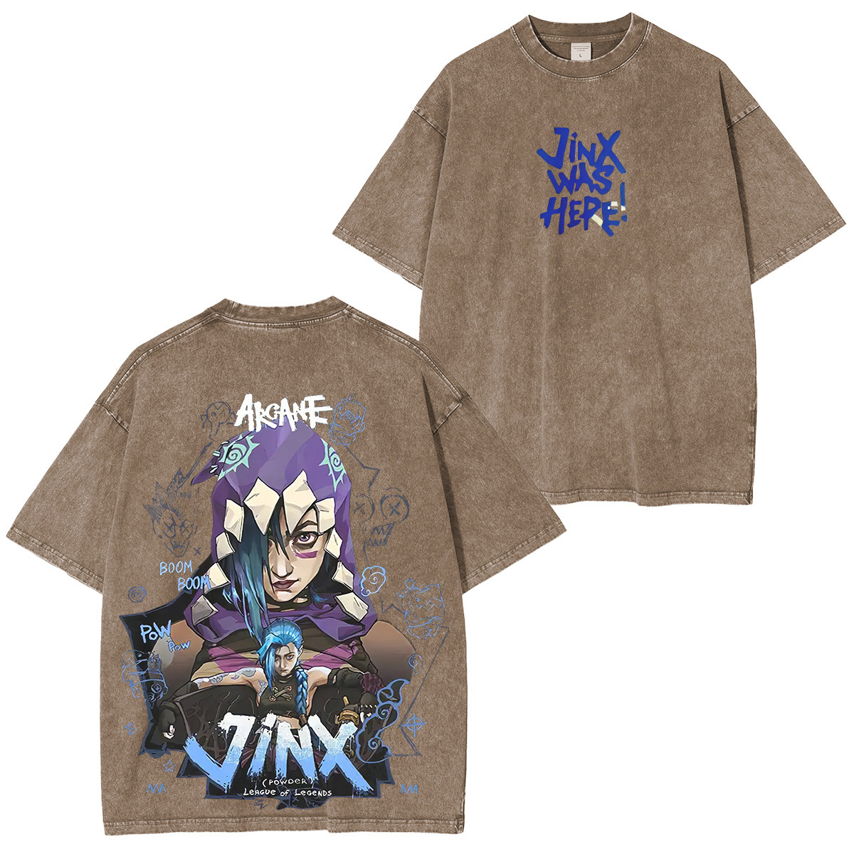 Arcane: League of Legends Unisex Washed T-Shirt