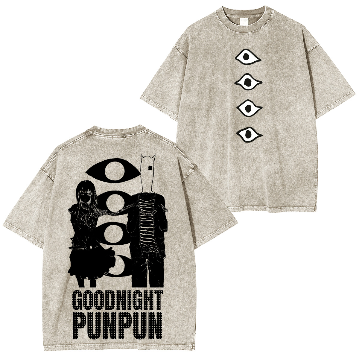 Oyasumi Punpun Printed Unisex Washed T-Shirt