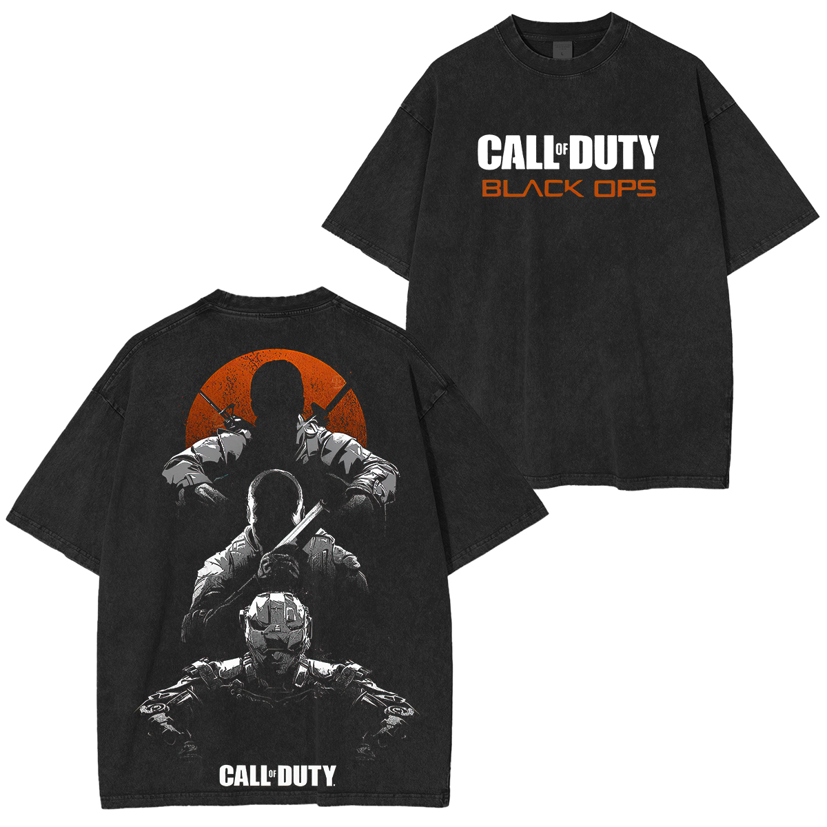 Call of Duty: Modern Warfare Printed Unisex Washed T-Shirt