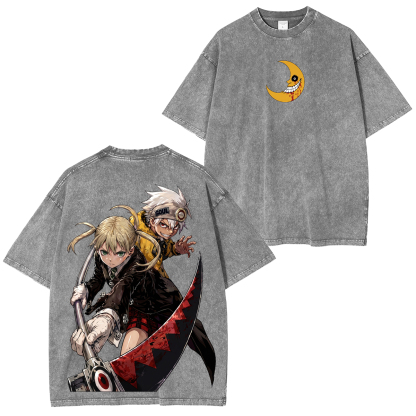 Soul Eater Printed Unisex Oversized T-Shirt