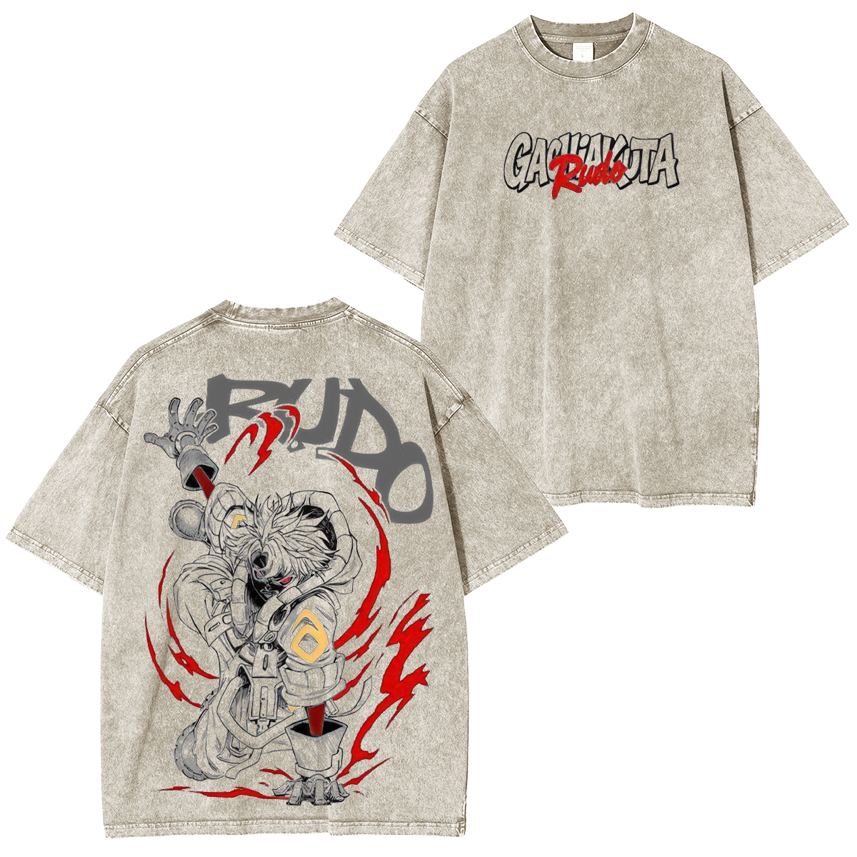Gachiakuta Rudo Unisex Washed T-Shirt