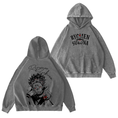 Jujutsu Kaisen Ryomen Sukuna Unisex Washed T-Shirt