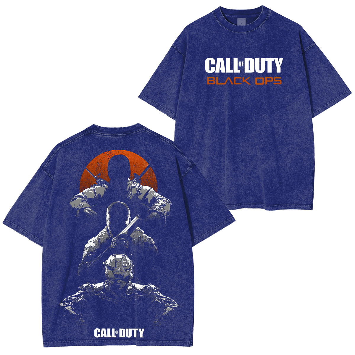 Call of Duty: Modern Warfare Printed Unisex Washed T-Shirt