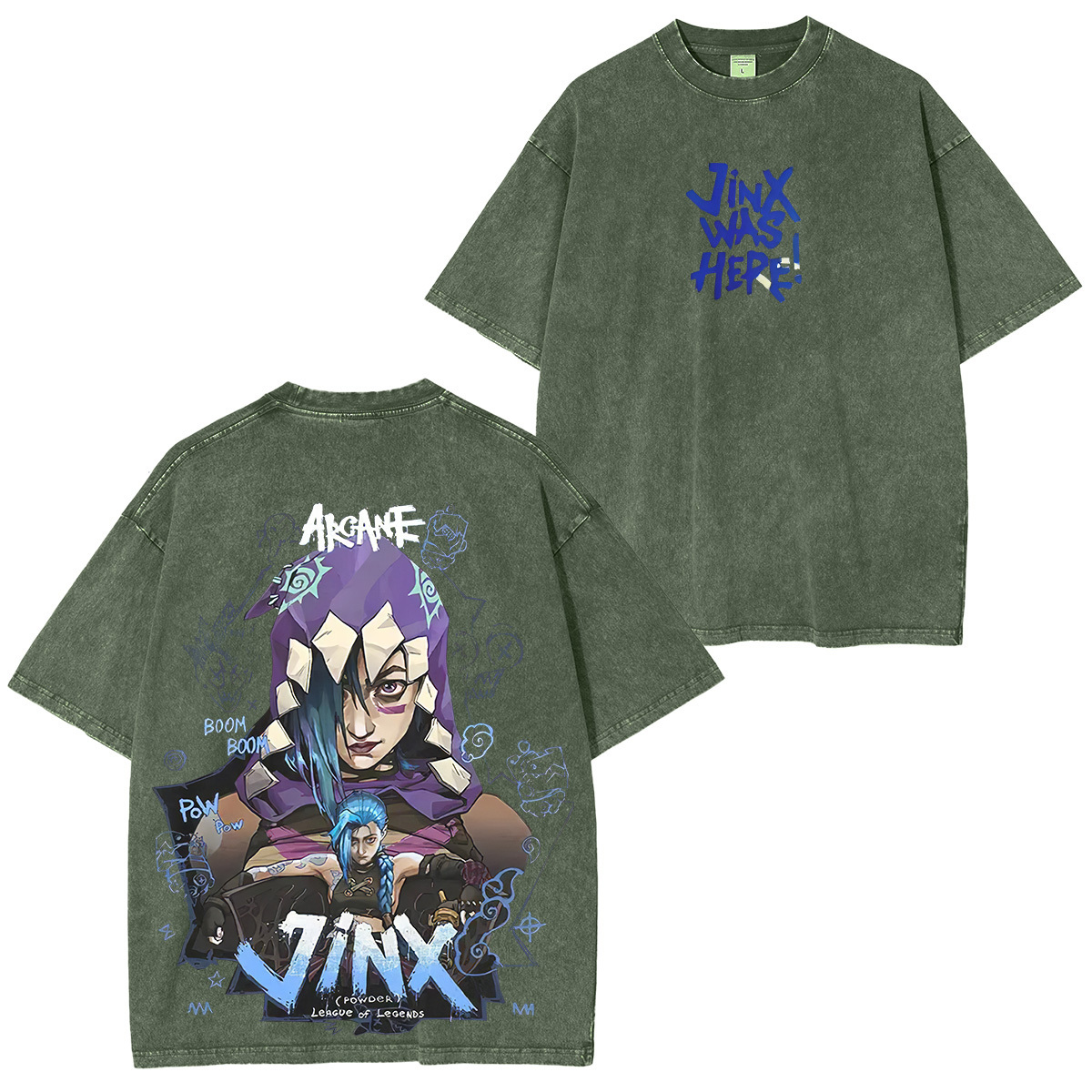 Arcane: League of Legends Unisex Washed T-Shirt