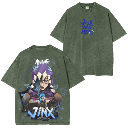 Arcane: League of Legends Unisex Washed T-Shirt