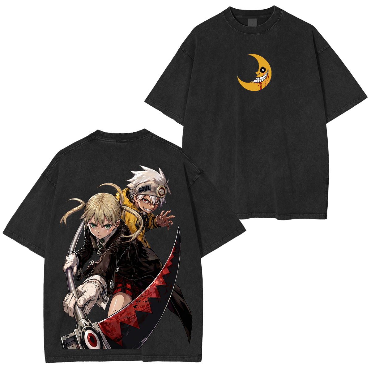 Soul Eater Printed Unisex Oversized T-Shirt