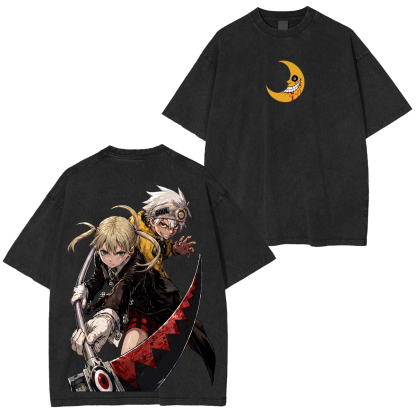 Soul Eater Printed Unisex Oversized T-Shirt