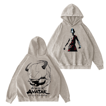 Avatar: The Last Airbender Unisex Washed Hoodie