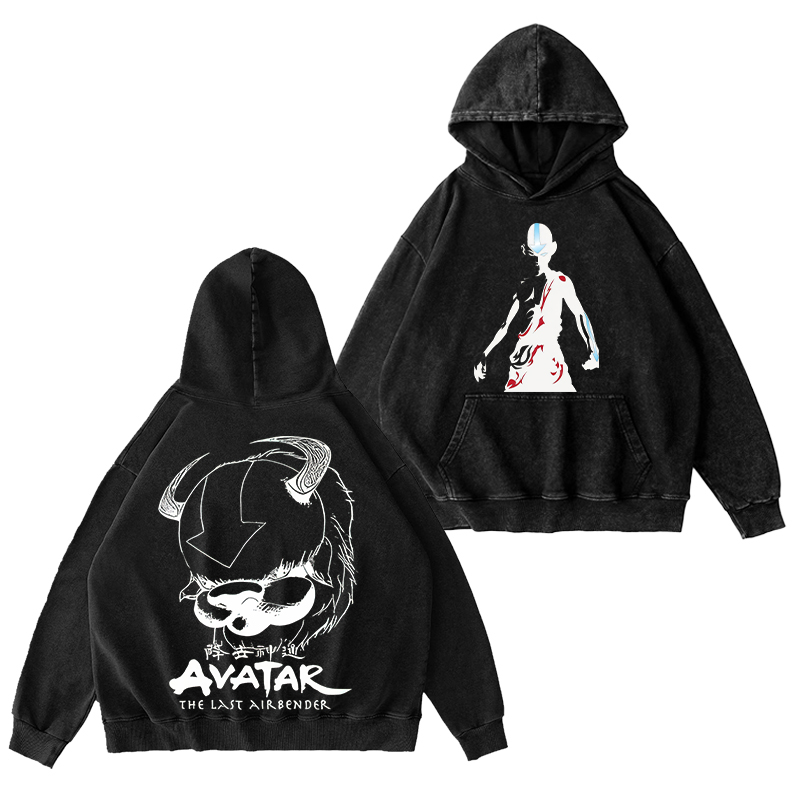 Avatar: The Last Airbender Unisex Washed Hoodie