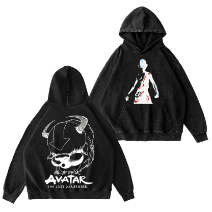 Avatar: The Last Airbender Unisex Washed Hoodie