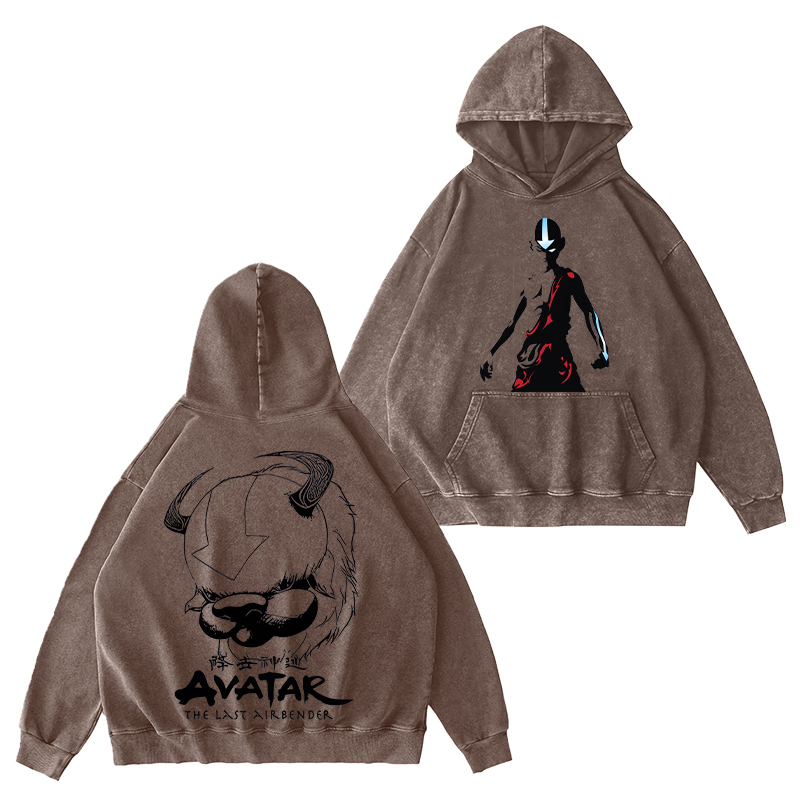 Avatar: The Last Airbender Unisex Washed Hoodie