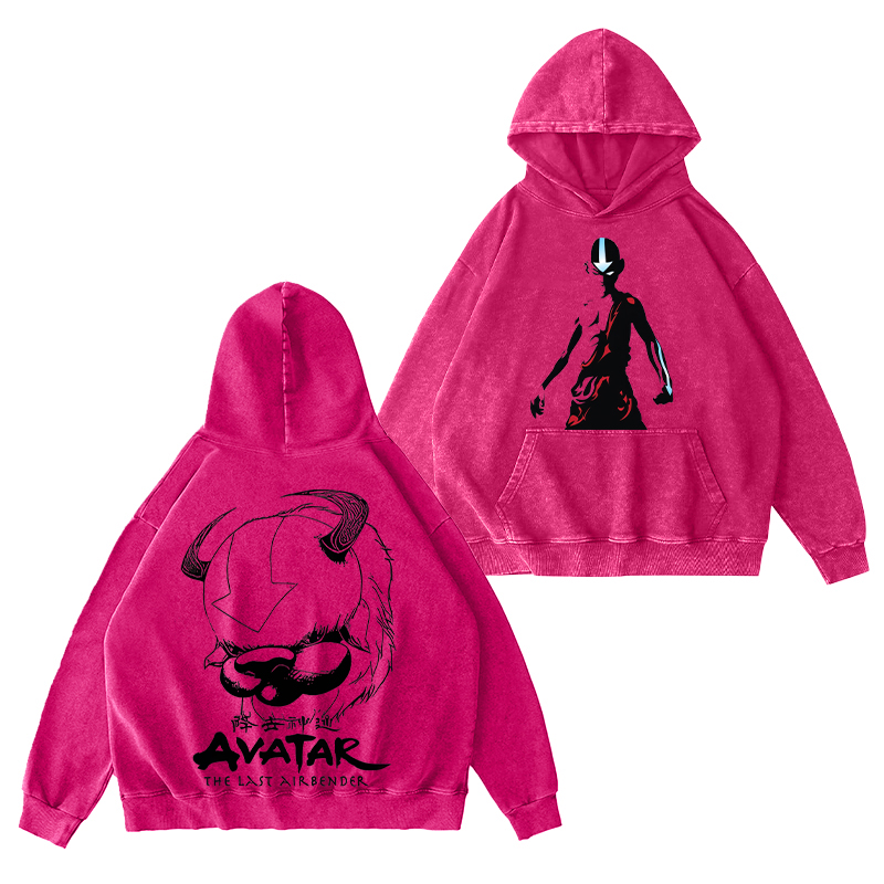 Avatar: The Last Airbender Unisex Washed Hoodie