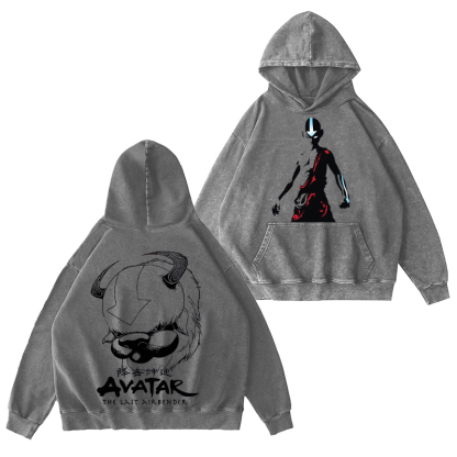 Avatar: The Last Airbender Unisex Washed Hoodie
