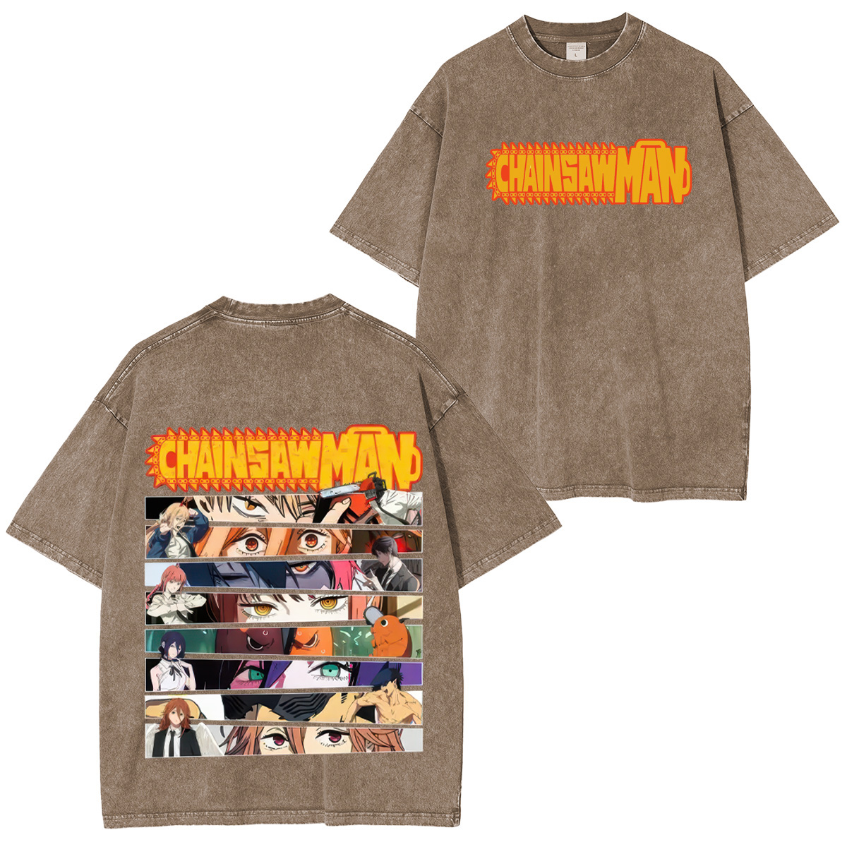 Chainsaw Man Unisex Washed T-Shirt