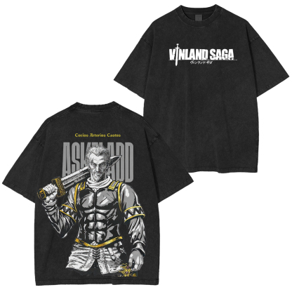 Vinland Saga Printed Unisex Washed T-Shirt