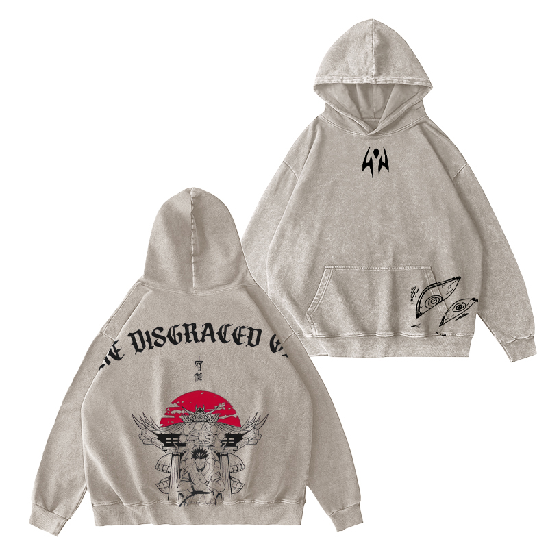 Jujutsu Kaisen Ryomen Sukuna Unisex Washed Hoodie