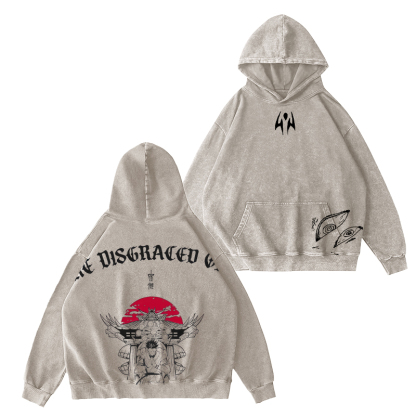 Jujutsu Kaisen Ryomen Sukuna Unisex Washed Hoodie