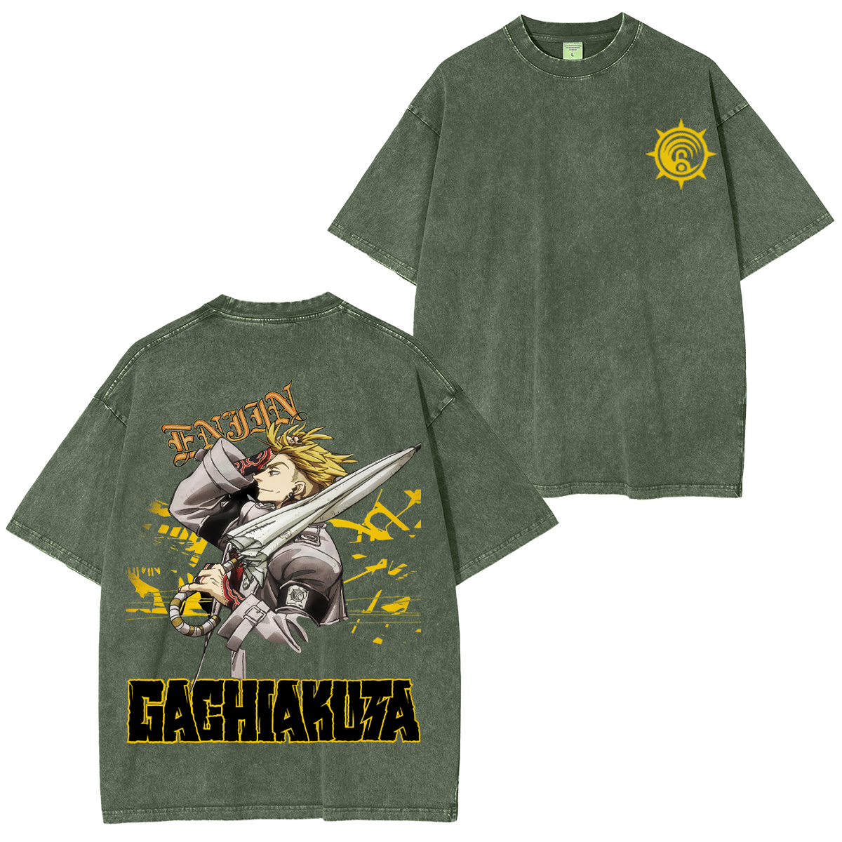 Gachiakuta Rudo Unisex Washed T-Shirt