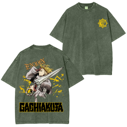 Gachiakuta Rudo Unisex Washed T-Shirt