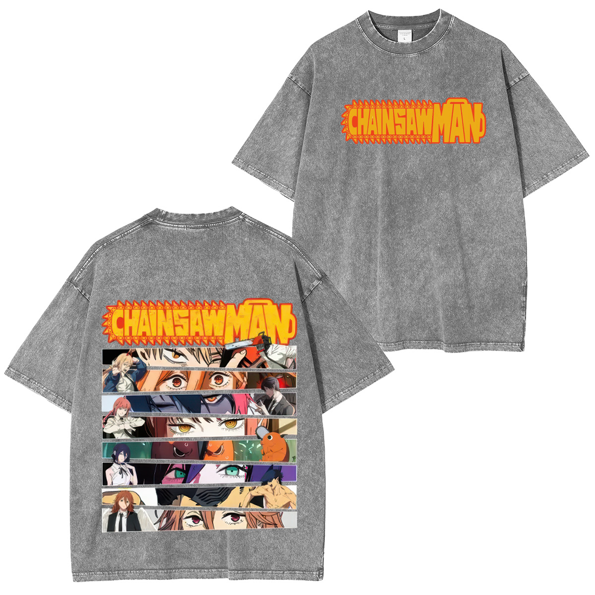 Chainsaw Man Unisex Washed T-Shirt