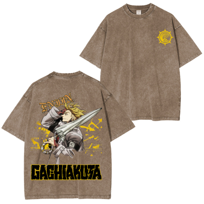 Gachiakuta Rudo Unisex Washed T-Shirt