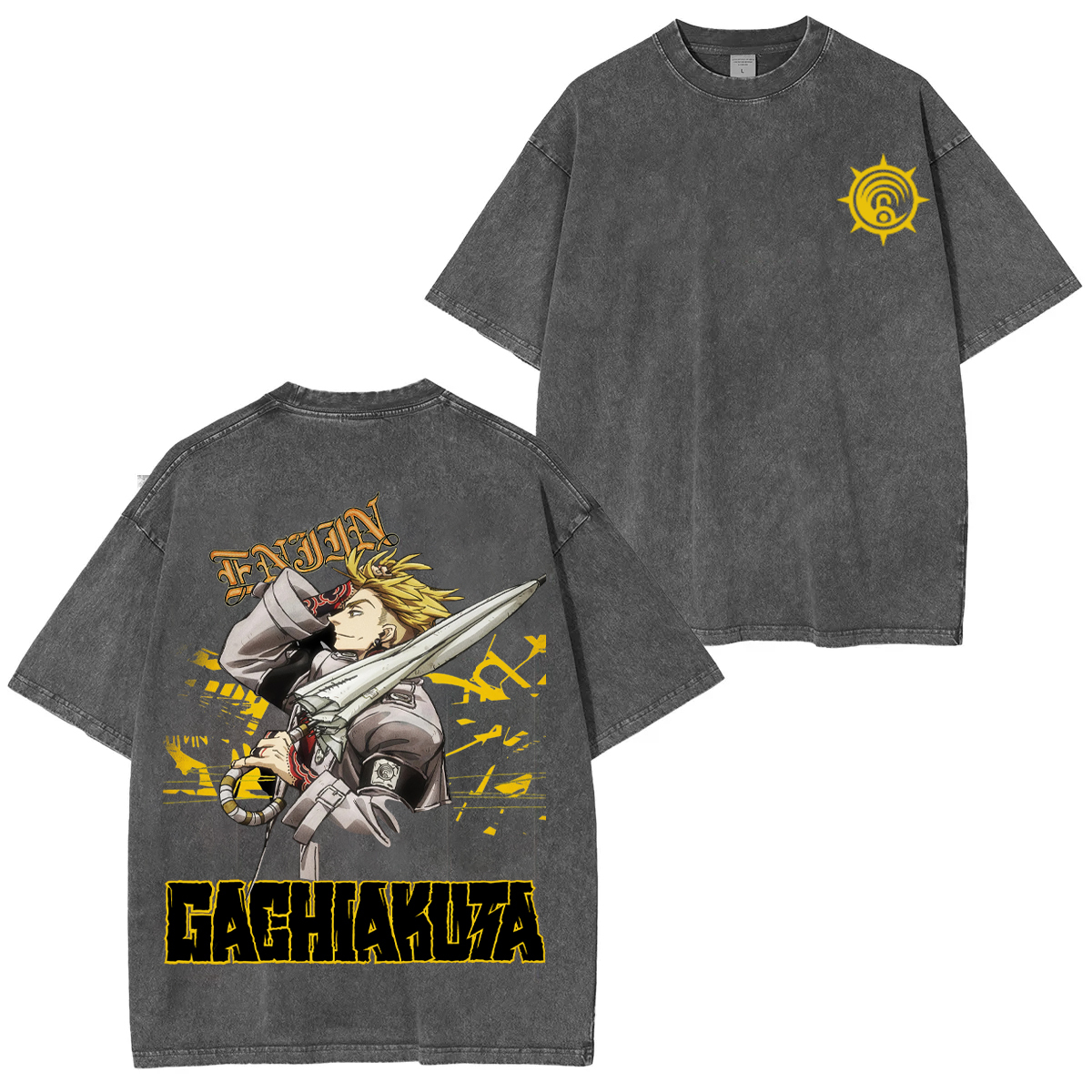 Gachiakuta Rudo Unisex Washed T-Shirt