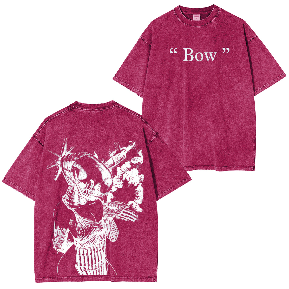 Chainsaw Man Quanxi Unisex Washed T-Shirt