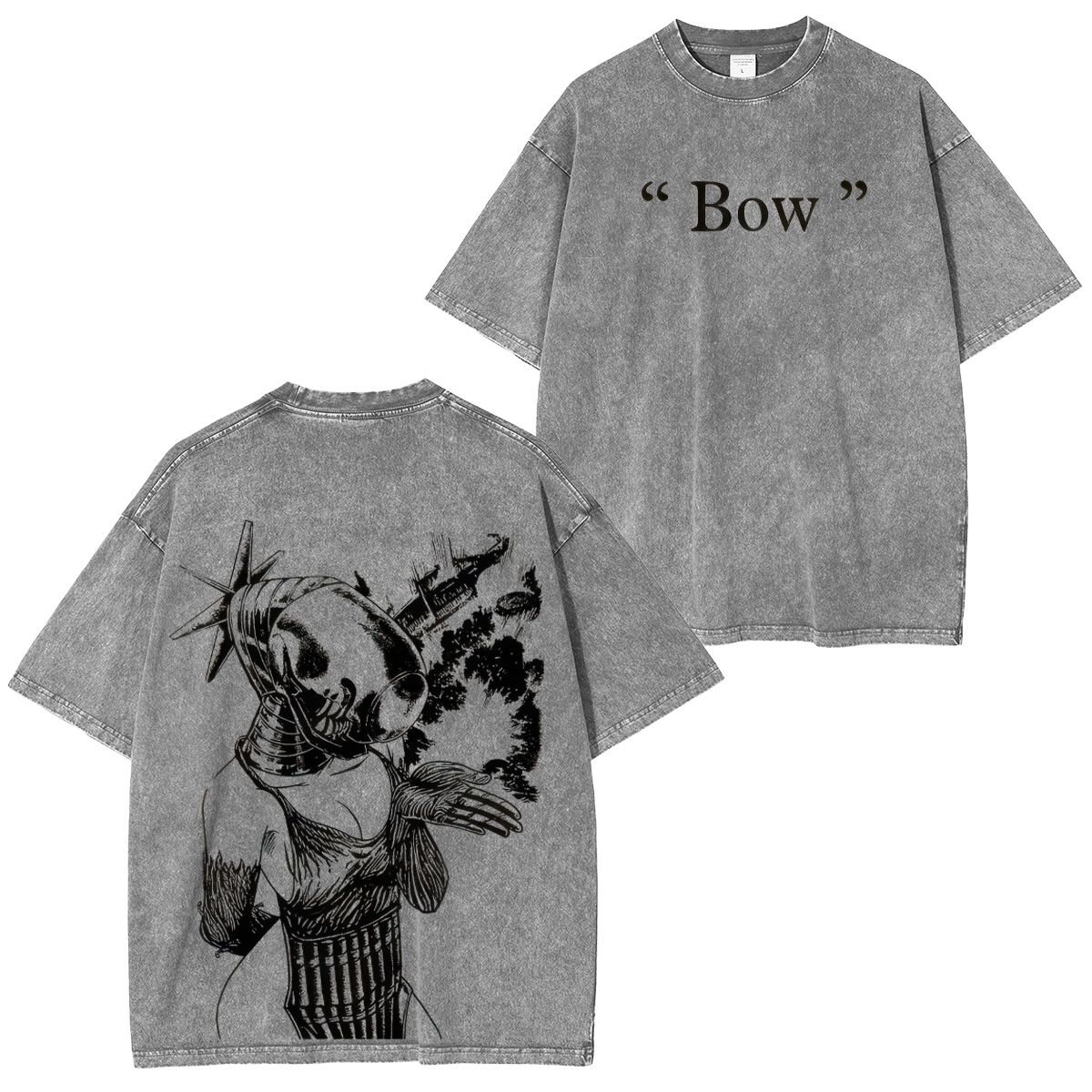Chainsaw Man Quanxi Unisex Washed T-Shirt