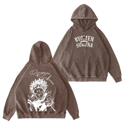 Jujutsu Kaisen Ryomen Sukuna Unisex Washed T-Shirt