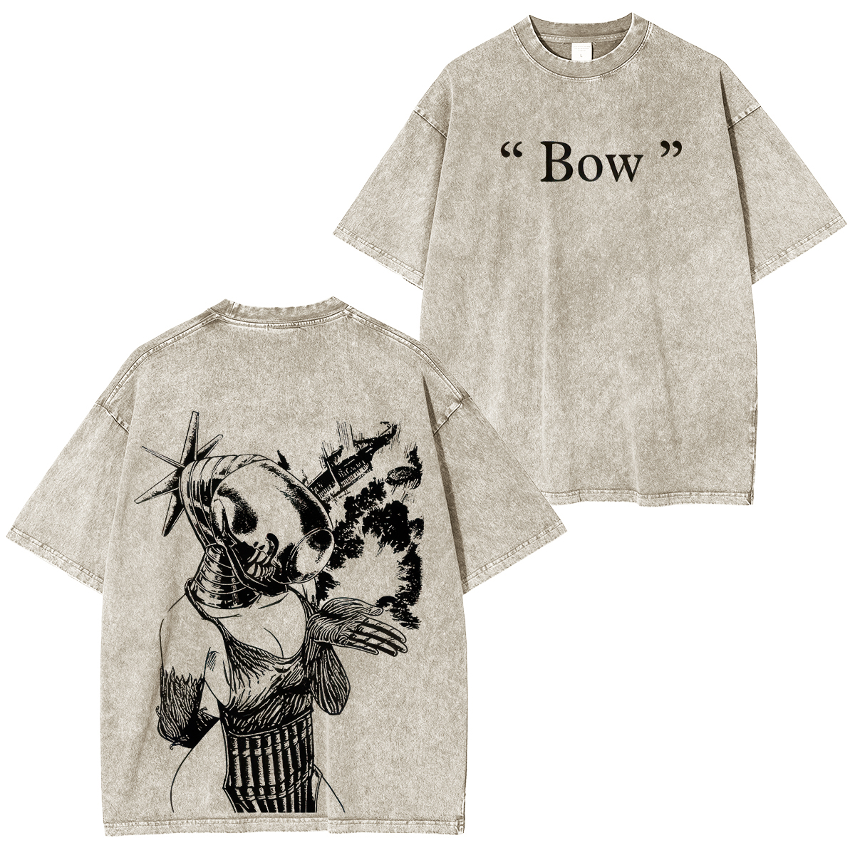 Chainsaw Man Quanxi Unisex Washed T-Shirt
