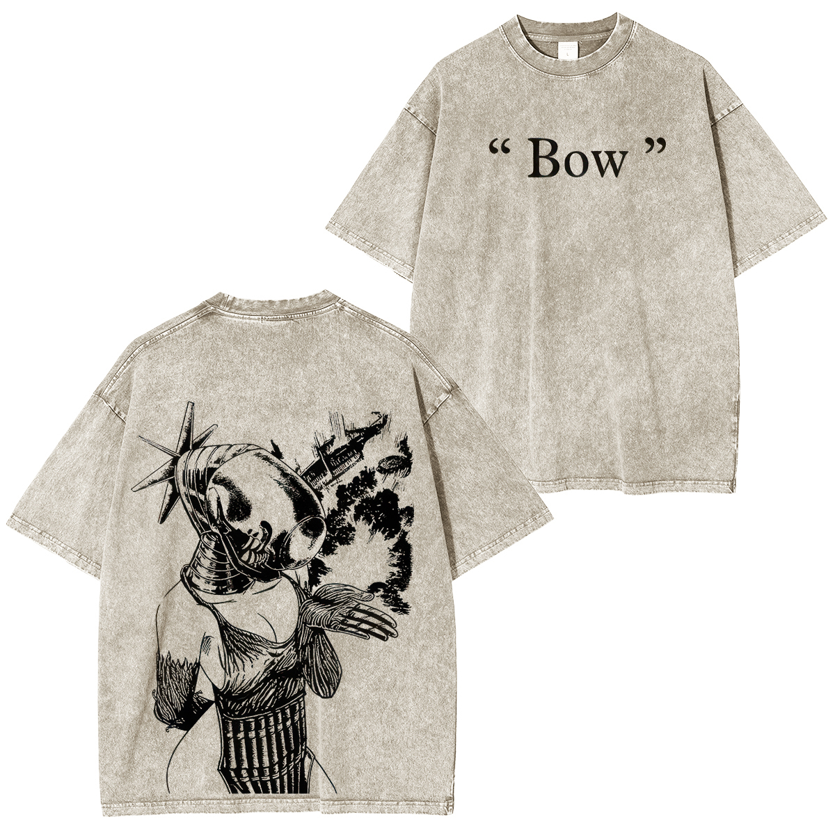 Chainsaw Man Quanxi Unisex Washed T-Shirt