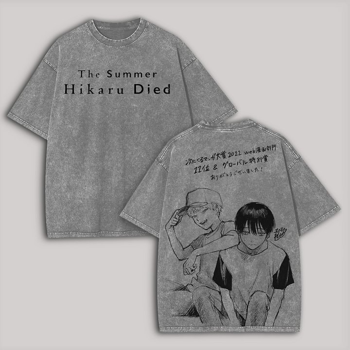 The Summer Hikaru Died Unisex Washed T-Shirt