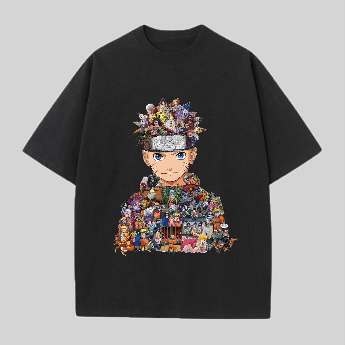 Naruto Uzumaki Printed Oversized Unisex T-shirts