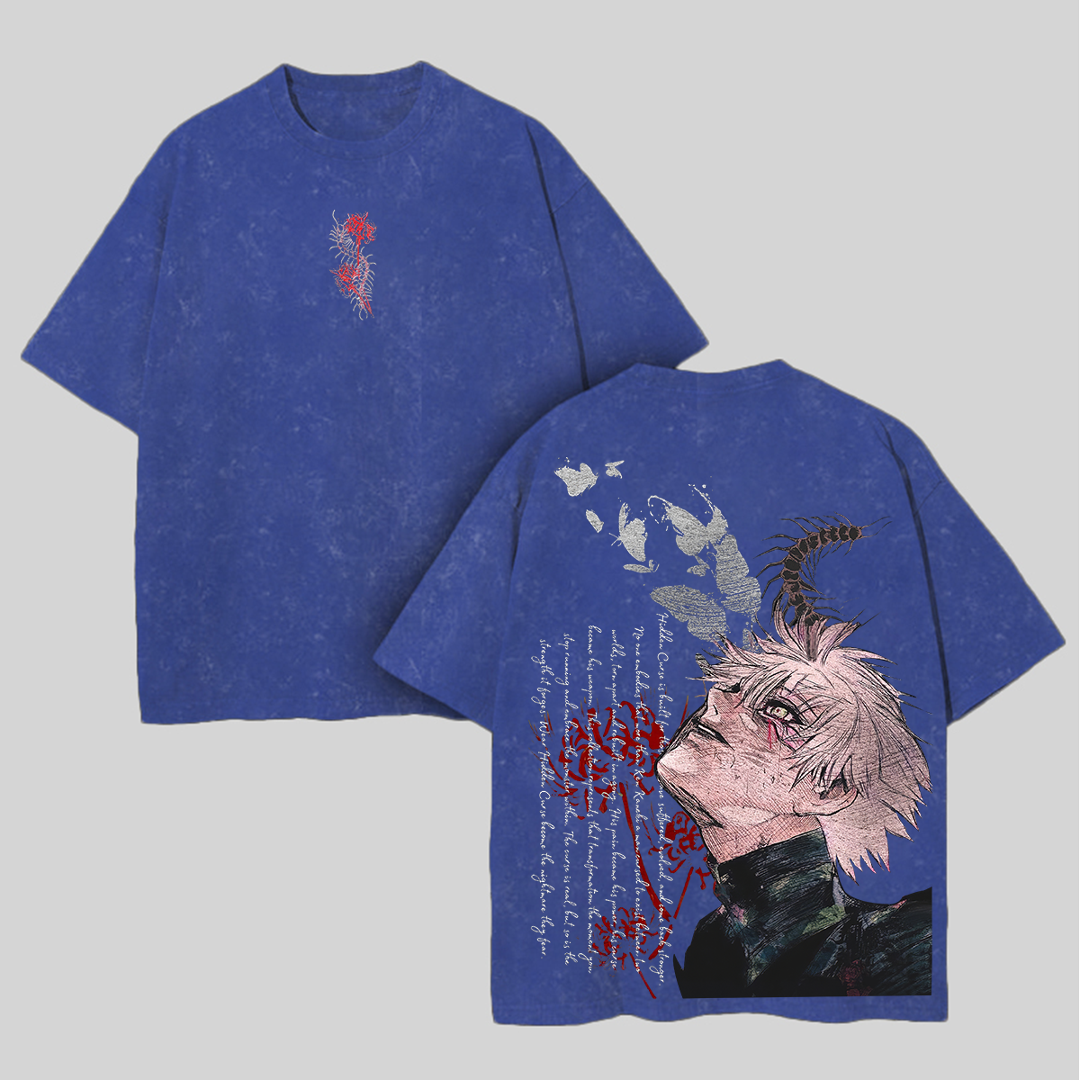 Tokyo Ghoul Printed Unisex Washed T-Shirt