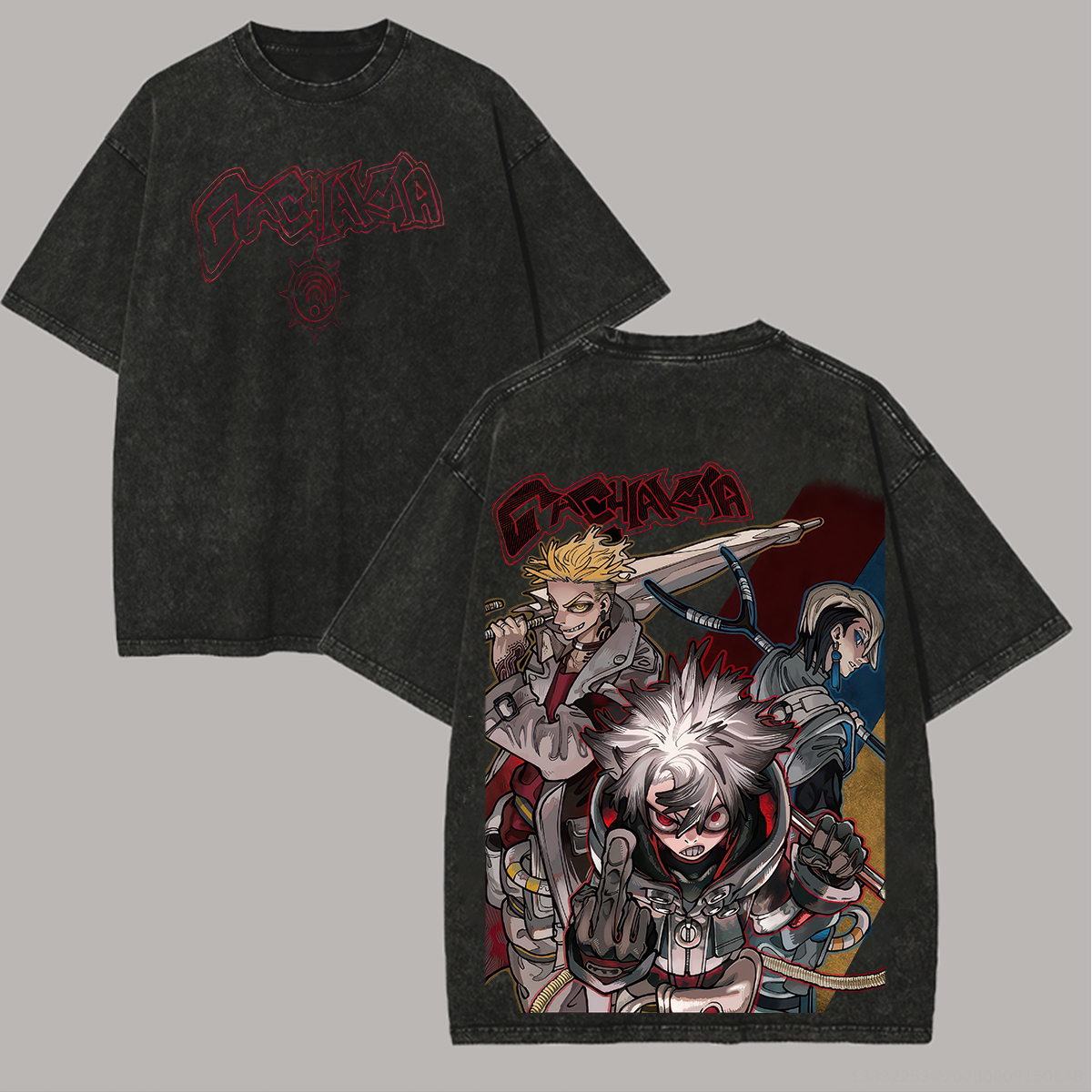 Gachiakuta Printed Unisex Washed T-Shirt