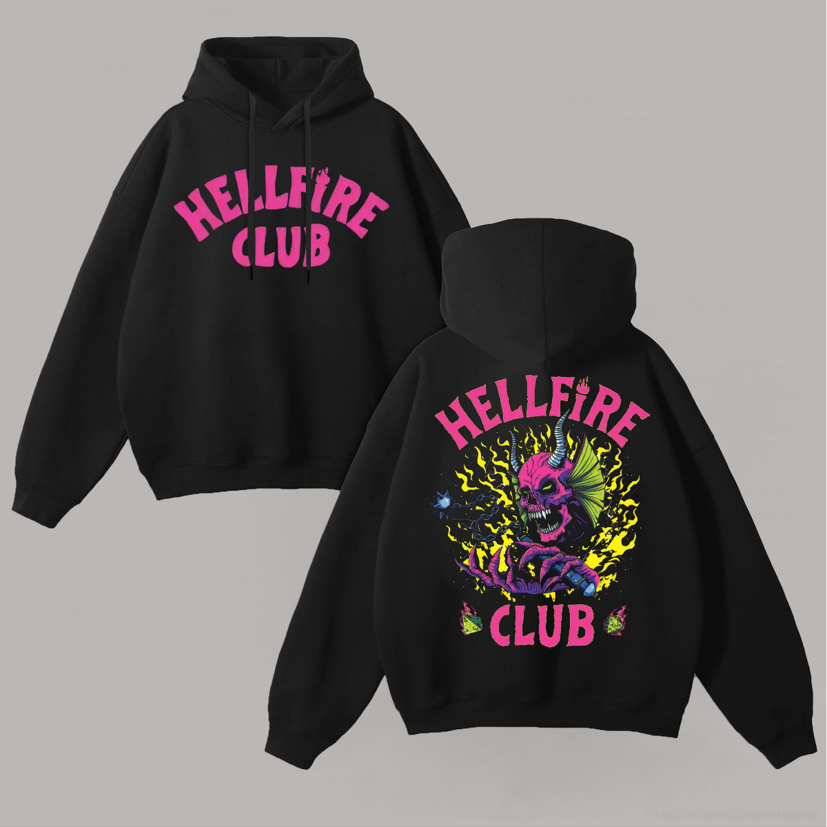 Stranger Things Hellfire Unisex Hoodie