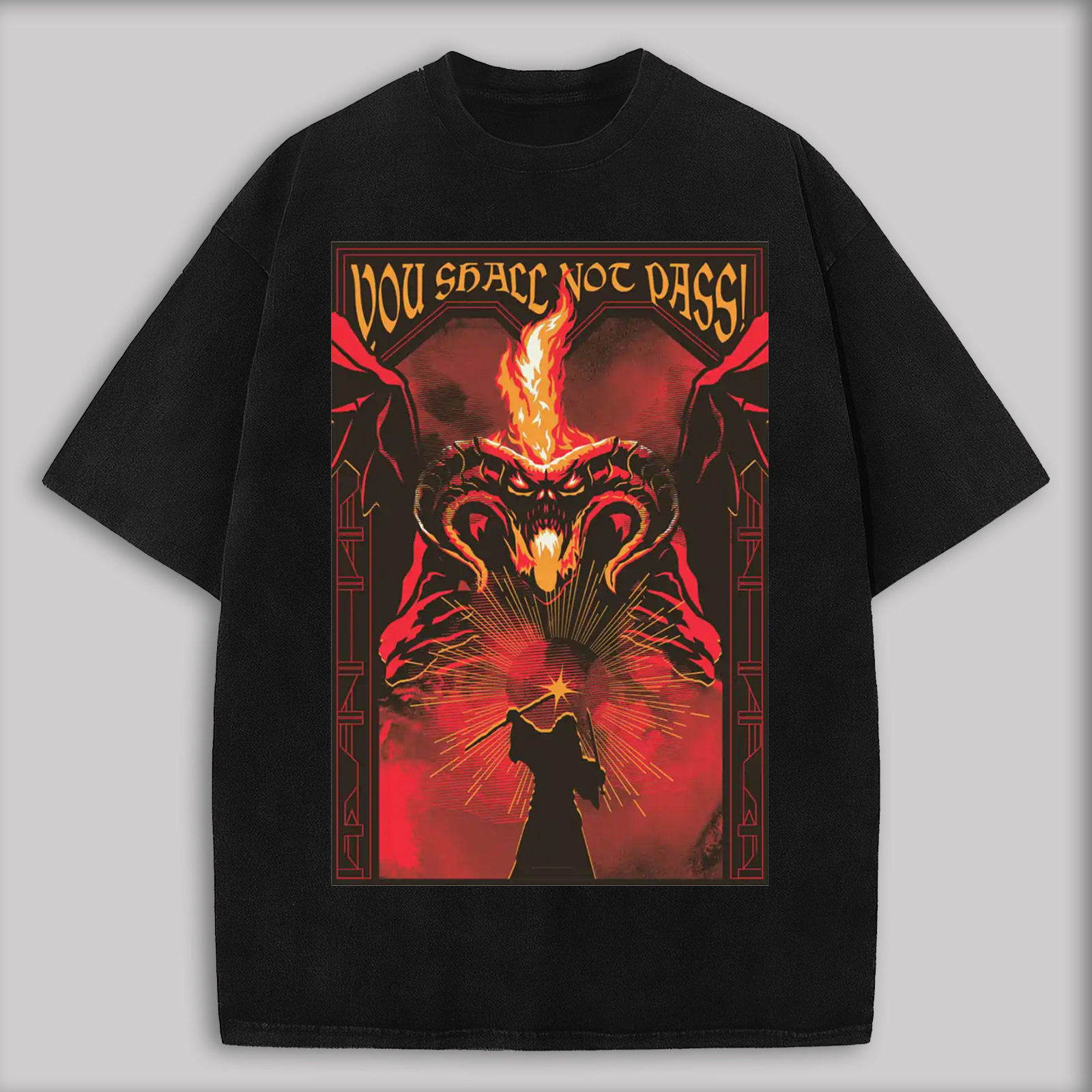 Lord of the Rings Oversized Unisex T-shirt