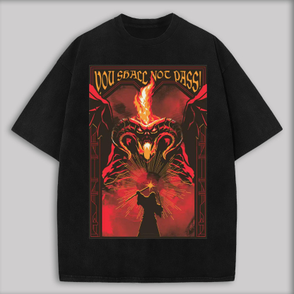 Lord of the Rings Oversized Unisex T-shirt