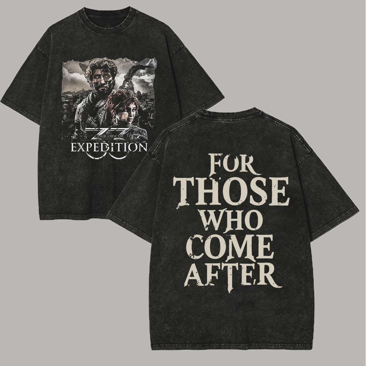 Clair Obscur: Expedition 33 Printed Unisex Washed T-Shirt