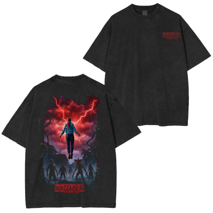 Stranger Things Max Unisex Washed T-Shirt